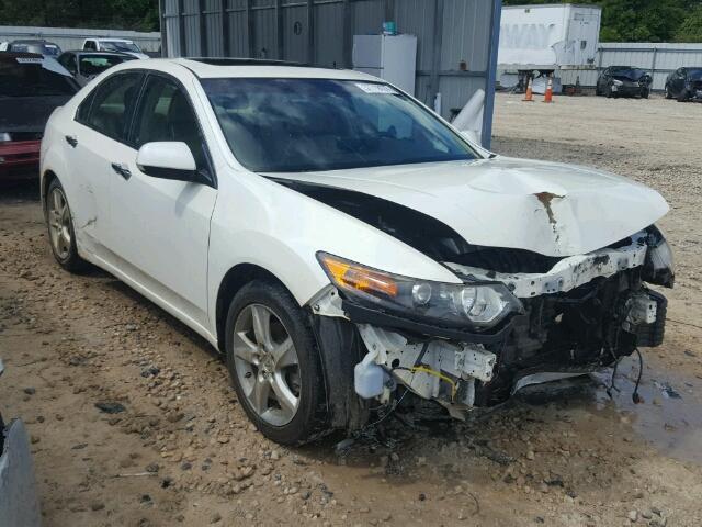 JH4CU2F68BC004306 - 2011 ACURA TSX WHITE photo 1