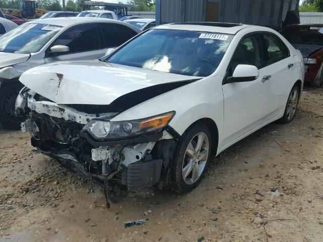 JH4CU2F68BC004306 - 2011 ACURA TSX WHITE photo 2