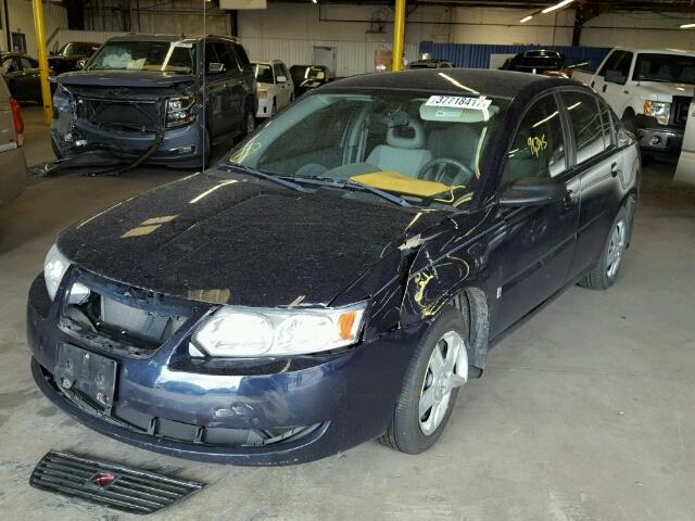 1G8AJ55F17Z204804 - 2007 SATURN ION LEVEL BLUE photo 2