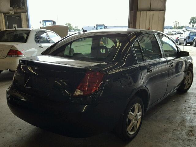 1G8AJ55F17Z204804 - 2007 SATURN ION LEVEL BLUE photo 4