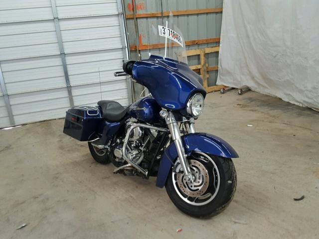 1HD1KBW136Y700968 - 2006 HARLEY-DAVIDSON FLHXI BLUE photo 1