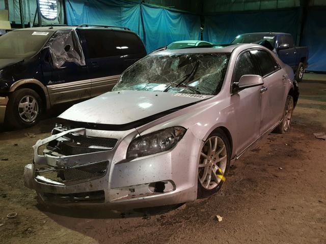 1G1ZG5E76CF299364 - 2012 CHEVROLET MALIBU LTZ 银色 照片 2