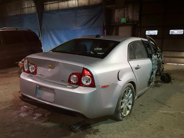 1G1ZG5E76CF299364 - 2012 CHEVROLET MALIBU LTZ 银色 照片 4