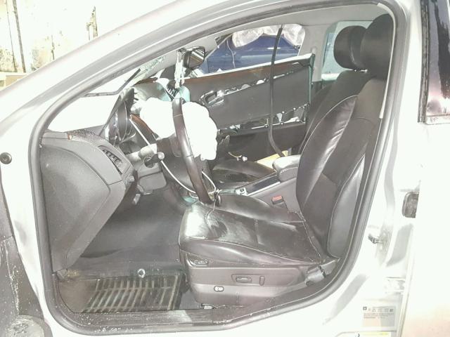 1G1ZG5E76CF299364 - 2012 CHEVROLET MALIBU LTZ 银色 照片 5