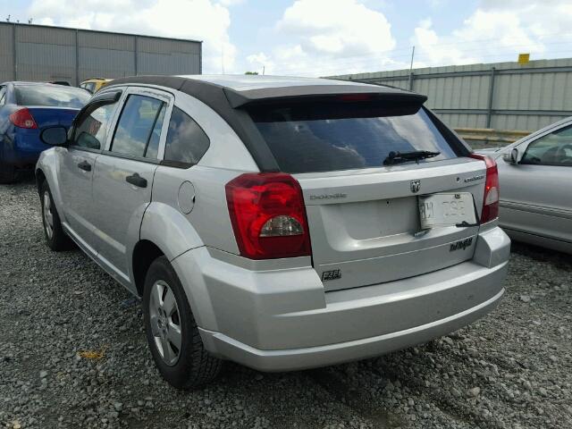 1B3HB28A39D180670 - 2009 DODGE CALIBER SE SILVER photo 3