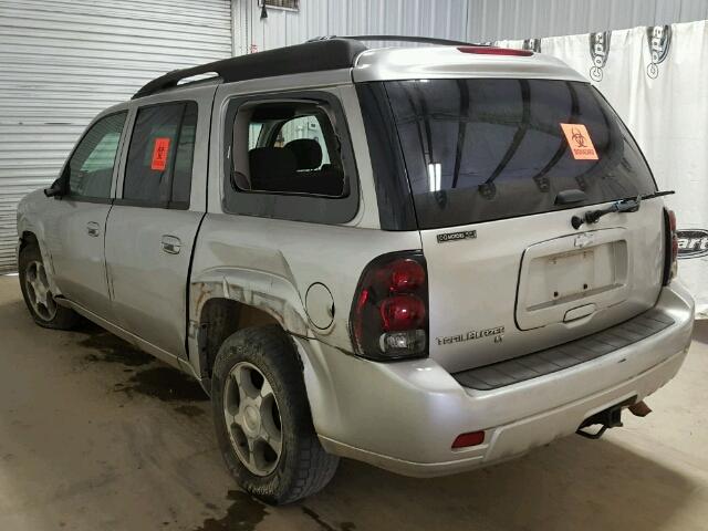 1GNET16S366108489 - 2006 CHEVROLET TRAILBLAZE SILVER photo 3