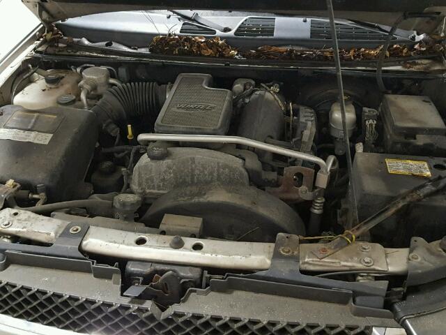 1GNET16S366108489 - 2006 CHEVROLET TRAILBLAZE SILVER photo 7