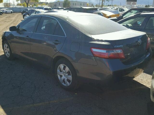 4T1BE46K18U207524 - 2008 TOYOTA CAMRY CE GRAY photo 3