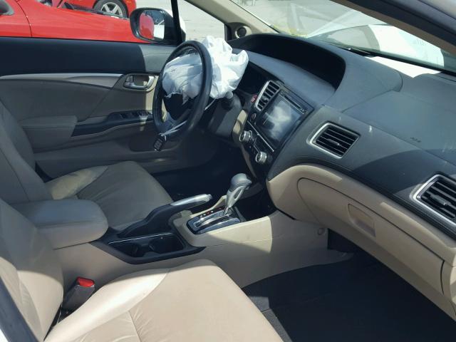 19XFB2F9XFE031116 - 2015 HONDA CIVIC EXL 白色 照片 5