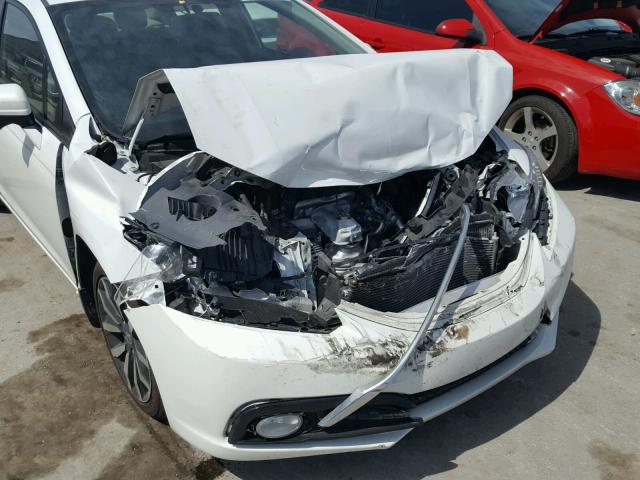 19XFB2F9XFE031116 - 2015 HONDA CIVIC EXL 白色 照片 9