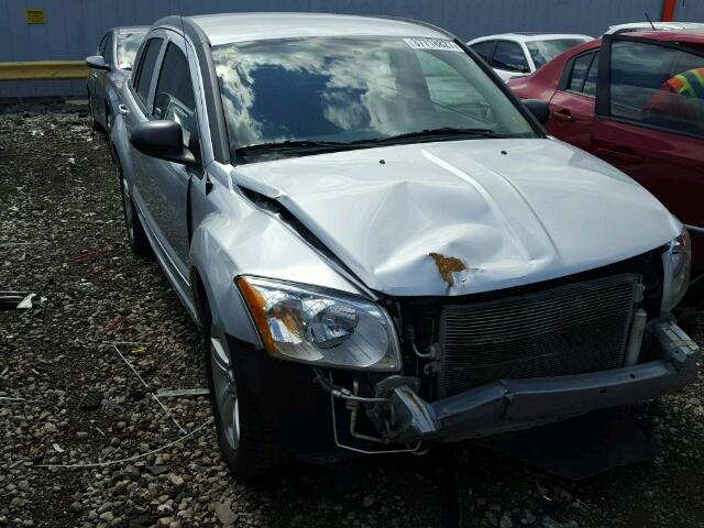 1B3CB4HA0AD584181 - 2010 DODGE CALIBER SX SILVER photo 1