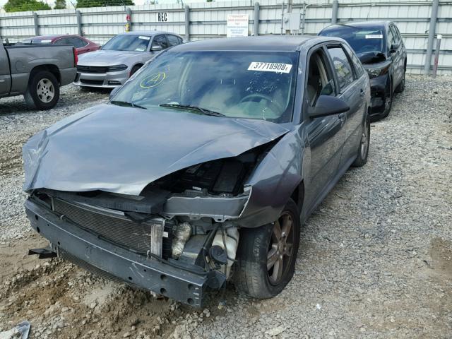 1G1ZT62865F299740 - 2005 CHEVROLET MALIBU MAX GREEN photo 2