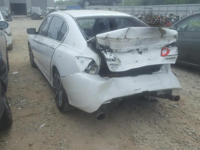 1HGCR2F58DA274310 - 2013 HONDA ACCORD SPO 白色 照片 3