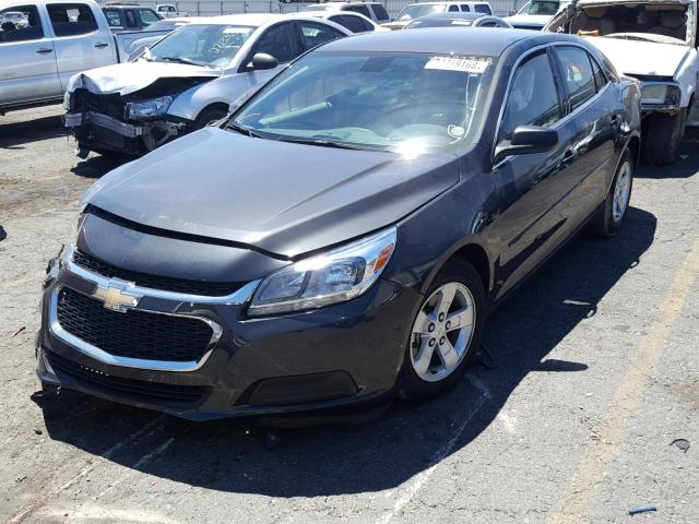 1G11B5SL2EF248458 - 2014 CHEVROLET MALIBU LS CHARCOAL photo 2
