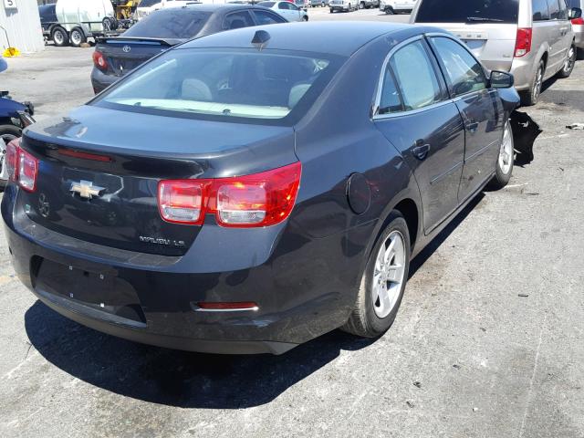 1G11B5SL2EF248458 - 2014 CHEVROLET MALIBU LS CHARCOAL photo 4