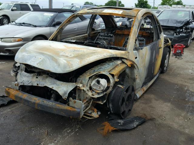 3VWDC21C71M429614 - 2001 VOLKSWAGEN NEW BEETLE დამწვარი ფოტო 2