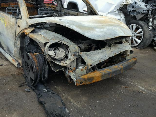 3VWDC21C71M429614 - 2001 VOLKSWAGEN NEW BEETLE დამწვარი ფოტო 9