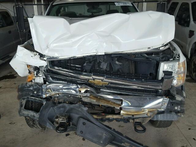 1GBJK34K07E585806 - 2007 CHEVROLET SILVERADO WHITE photo 7