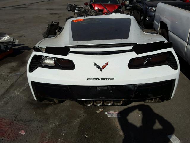 1G1YH2D73G5112229 - 2016 CHEVROLET CORVETTE S WHITE photo 10