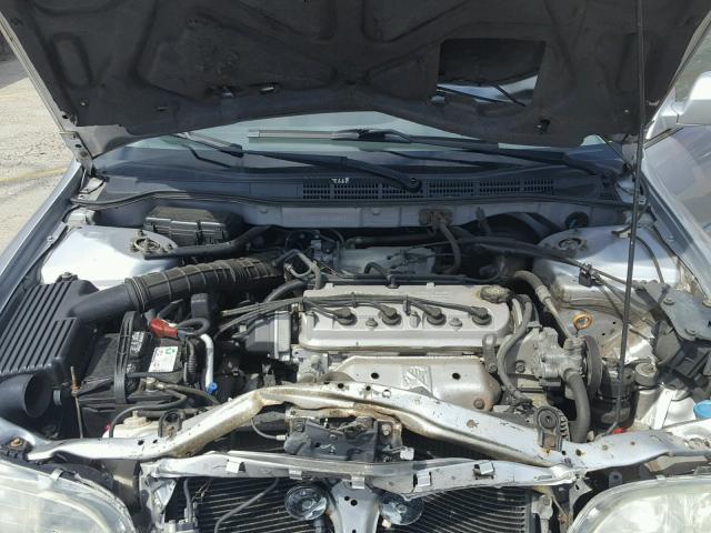 1HGCG56722A022851 - 2002 HONDA ACCORD SE SILVER photo 7