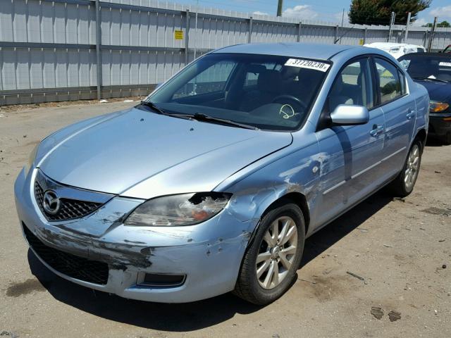 JM1BK12F571751741 - 2007 MAZDA 3 I BLUE photo 2