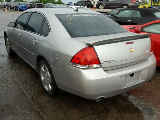 2G1WD58C569110429 - 2006 CHEVROLET IMPALA SUP 灰色 照片 3