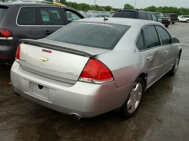 2G1WD58C569110429 - 2006 CHEVROLET IMPALA SUP GRAY photo 4