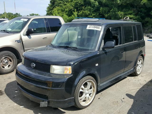 JTLKT324964064657 - 2006 TOYOTA SCION XB Schwarz Foto 2