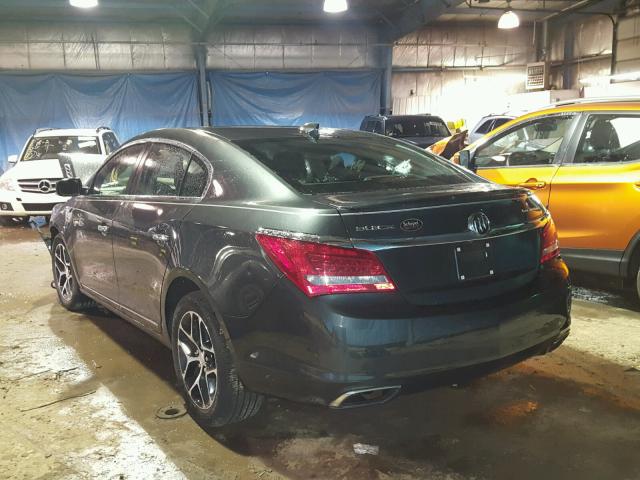 1G4G45G35GF278797 - 2016 BUICK LACROSSE S CHARCOAL photo 3