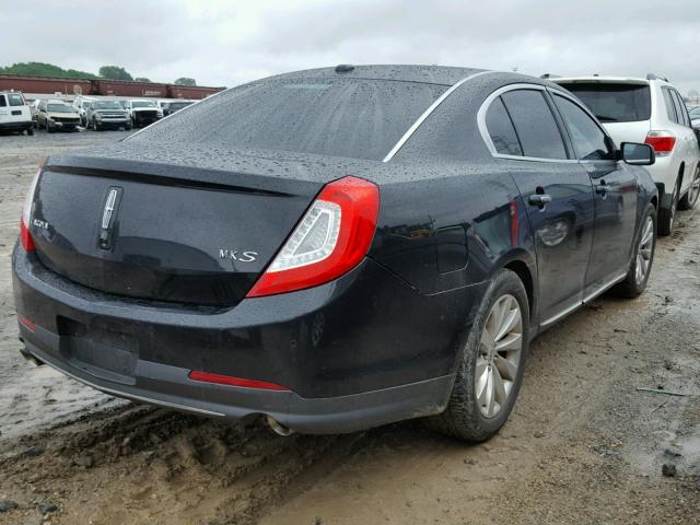 1LNHL9DK4DG617243 - 2013 LINCOLN MKS BLACK photo 4