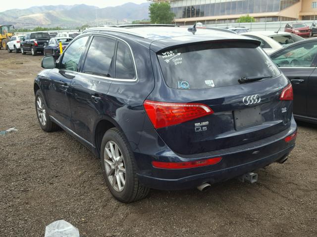 WA1KK78R79A048594 - 2009 AUDI Q5 3.2 BLUE photo 3