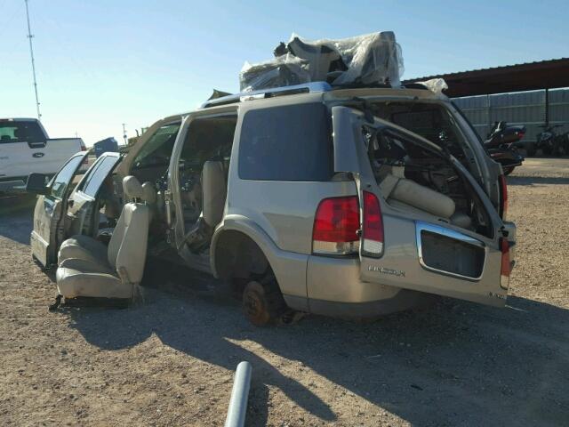 5LMEU88H94ZJ15998 - 2004 LINCOLN AVIATOR Qəhvəyi foto 3