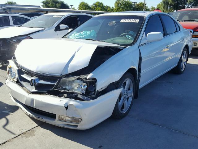 19UUA569X2A046077 - 2002 ACURA 3.2TL TYPE WHITE photo 2