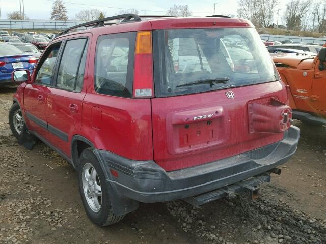 JHLRD1868YC024411 - 2000 HONDA CR-V RED photo 3