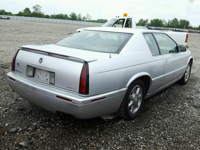 1G6ET129X2B102141 - 2002 CADILLAC ELDORADO T SILVER photo 4