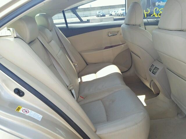 JTHBJ46G882182997 - 2008 LEXUS ES GOLD photo 5