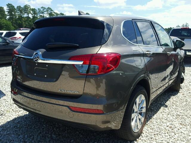 LRBFXBSA4HD129675 - 2017 BUICK ENVISION E BROWN photo 4