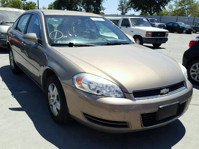 2G1WB58K879222978 - 2007 CHEVROLET IMPALA LS BROWN photo 1