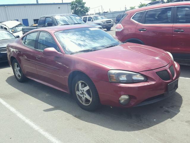 2G2WP522841115641 - 2004 PONTIAC GRAND PRIX RED photo 1