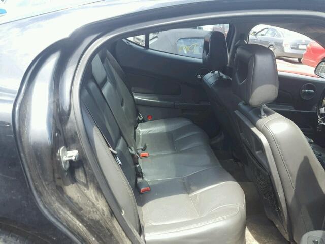 2G2WS522241360076 - 2004 PONTIAC GRAND PRIX Чорний фото 6