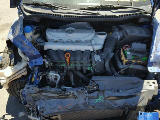 3VWSG31Y37M400679 - 2007 VOLKSWAGEN NEW BEETLE 蓝色 照片 7