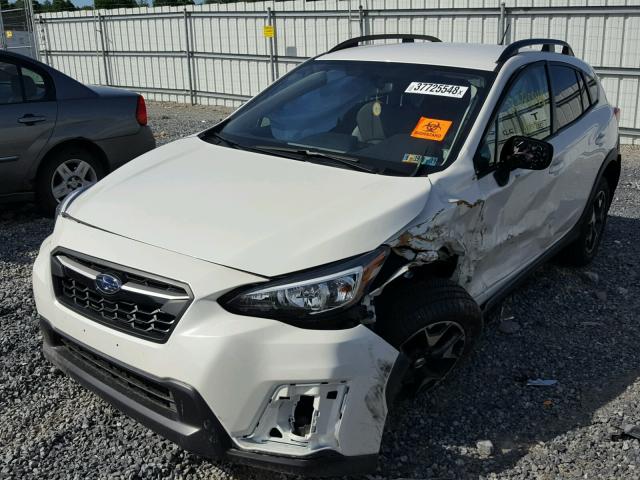 JF2GTAAC3JH271241 - 2018 SUBARU CROSSTREK WHITE photo 2