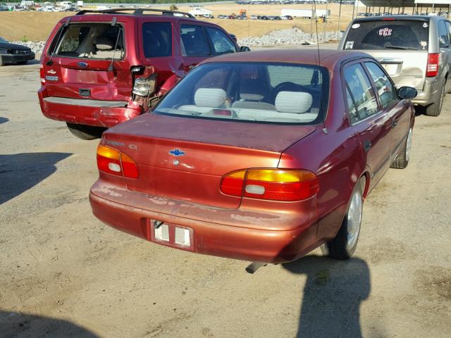 1Y1SK52862Z412775 - 2002 CHEVROLET GEO PRIZM BURGUNDY photo 4