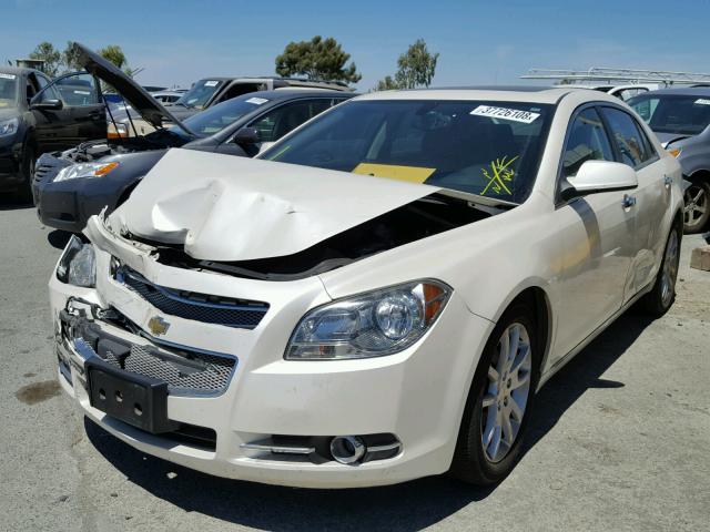 1G1ZE5E16BF378162 - 2011 CHEVROLET MALIBU LTZ 白色 照片 2