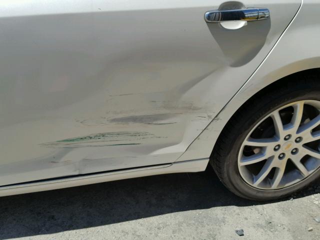 1G1ZE5E16BF378162 - 2011 CHEVROLET MALIBU LTZ 白色 照片 9