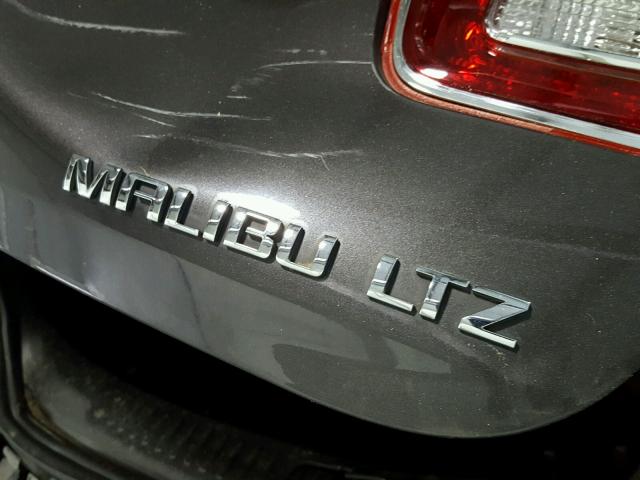 1G11H5SA8DF303488 - 2013 CHEVROLET MALIBU LTZ 石墨色 照片 9