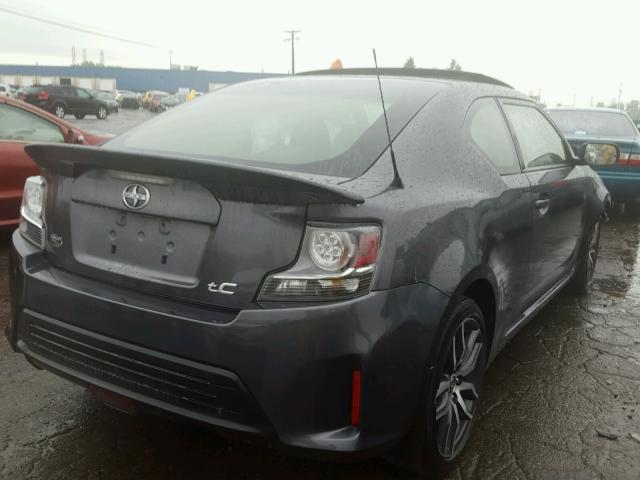 JTKJF5C76FJ003120 - 2015 TOYOTA SCION TC 灰色 照片 4