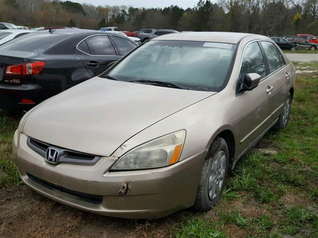 1HGCM56324A016332 - 2004 HONDA ACCORD LX GOLD photo 2