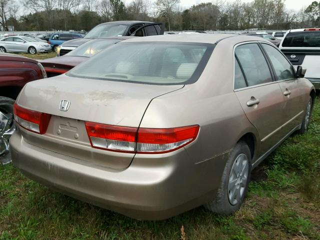 1HGCM56324A016332 - 2004 HONDA ACCORD LX GOLD photo 4