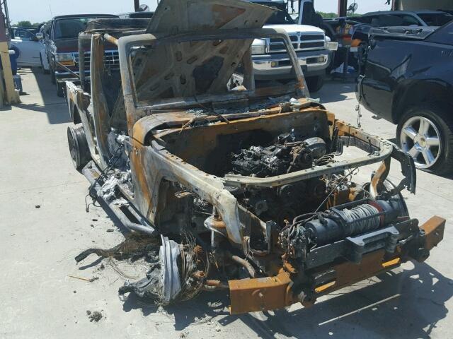 1J4GA39167L122809 - 2007 JEEP WRANGLER X BURN photo 1